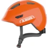 ABUS Fietshelm SMILE Y 3.0 Glanzend Orange -S -Buitenspeelgoed Winkel abus fietshelm smile y 3 0 glanzend orange s a408882