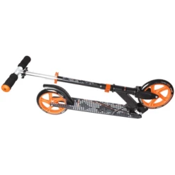 AUTHENTIC SPORTS Aluminium Step, Scooter Muuwmi Zwart/oranje, 200 Mm -Buitenspeelgoed Winkel authentic sports aluminium step scooter muuwmi zwart oranje 200 mm a236306 1