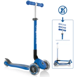 AUTHENTIC SPORTS Step Globber Primo Foldable Navy-blauw -Buitenspeelgoed Winkel authentic sports step globber primo foldable navy blauw a278992 3