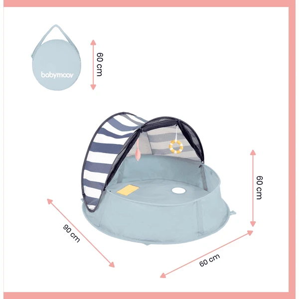 Babymoov Speelpark En Reiswieg 3in1 Babyni Aquani Marinière 6 Babymoov Speelpark En Reiswieg 3in1 Babyni Aquani Marinière - Afbeelding 4