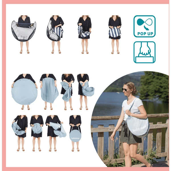 Babymoov Speelpark En Reiswieg 3in1 Babyni Aquani Marinière 7 Babymoov Speelpark En Reiswieg 3in1 Babyni Aquani Marinière - Afbeelding 5