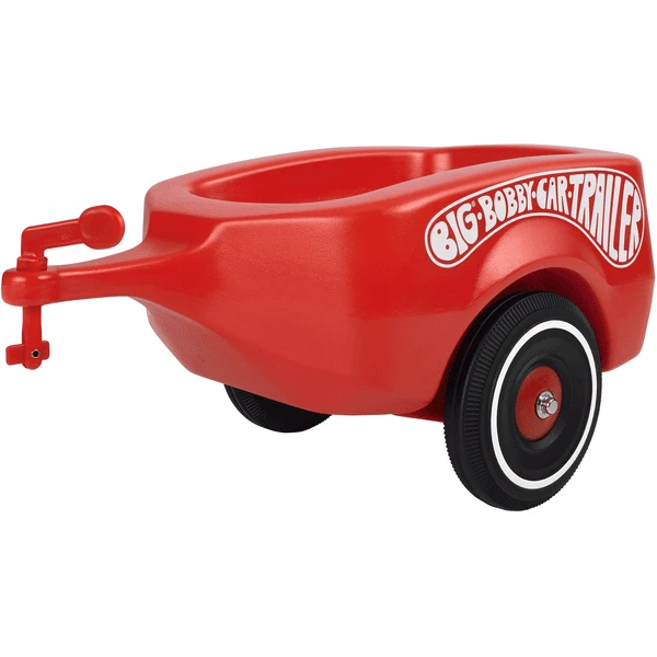 BIG Bobby Aanhanger / Car Trailer Classic Rood 4 BIG Bobby Aanhanger / Car Trailer Classic Rood - Afbeelding 2