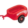 BIG Bobby Aanhanger / Car Trailer Classic Rood -Buitenspeelgoed Winkel big bobby aanhanger car trailer classic rood a006496