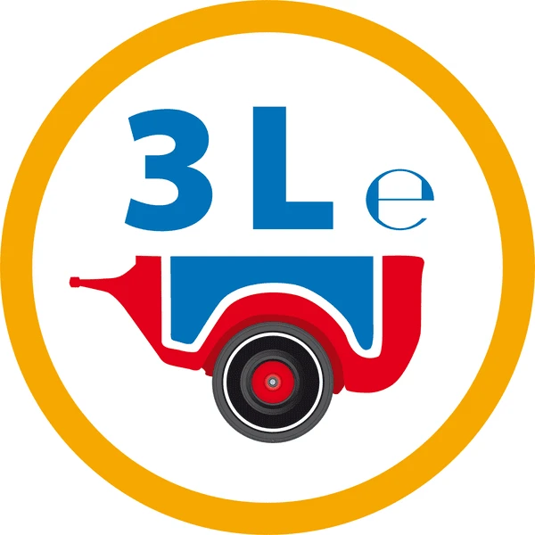 BIG Bobby Aanhanger / Car Trailer Classic Rood 6 BIG Bobby Aanhanger / Car Trailer Classic Rood - Afbeelding 4