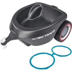 BIG Bobby Auto Neo Trailer, Antraciet -Buitenspeelgoed Winkel big bobby auto neo trailer antraciet a289488 3