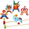Bino Kinderspel K Rocket Set Van Hout, Circus -Buitenspeelgoed Winkel bino kinderspel k rocket set van hout circus a360509