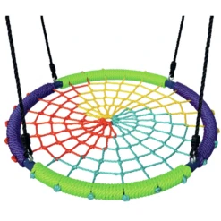 Bino Nestschommel, Kleurrijk -Buitenspeelgoed Winkel bino nestschommel kleurrijk a313717 3