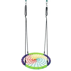 Bino Nestschommel, Kleurrijk -Buitenspeelgoed Winkel bino nestschommel kleurrijk a313717 4