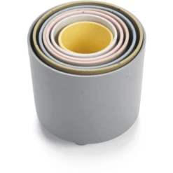 Dantoy Kleine BIO Stapelbekers 10 Dantoy Kleine BIO Stapelbekers -Buitenspeelgoed Winkel dantoy kleine bio stapelbekers a312284 3