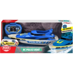 DICKIE RC Police Boot RTR -Buitenspeelgoed Winkel dickie rc police boot rtr a354656 3