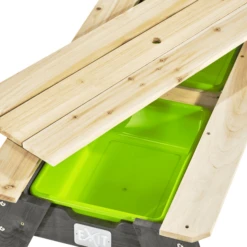 EXIT TOYS EXIT Aksent Zand-, Water- En Picknicktafel (2 Bankjes) Met Parasol En Tuingereedschap 10 EXIT TOYS EXIT Aksent Zand-, Water- En Picknicktafel (2 Bankjes) Met Parasol En Tuingereedschap -Buitenspeelgoed Winkel exit aksent zand water en picknicktafel 2 bankjes met parasol en tuingereedschap a248478 3