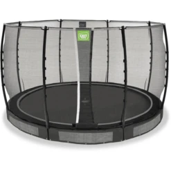 EXIT TOYS EXIT Allure Class Ic Ground Trampoline ø 366 Cm Met Veiligheidsnet, Groen -Buitenspeelgoed Winkel exit allure class ic ground trampoline o 366 cm met veiligheidsnet groen a337255 1