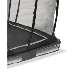 EXIT TOYS EXIT Allure Classic Grond Trampoline 214x366cm - Zwart -Buitenspeelgoed Winkel exit allure classic grond trampoline 214x366cm zwart a337280 2
