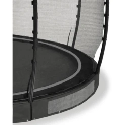 EXIT TOYS EXIT Allure Classic Grond Trampoline ø 427cm - Zwart -Buitenspeelgoed Winkel exit allure classic grond trampoline o 427cm zwart a337263 2