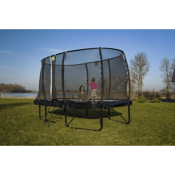 EXIT TOYS EXIT Allure Premium Trampoline 244x427cm - Zwart 4 EXIT TOYS EXIT Allure Premium Trampoline 244x427cm - Zwart - Afbeelding 2