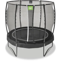 EXIT TOYS EXIT Allure Premium Trampoline ø253cm - Zwart -Buitenspeelgoed Winkel exit allure premium trampoline o253cm zwart a337382 1