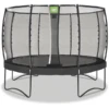 EXIT TOYS EXIT Allure Premium Trampoline ø366cm - Zwart -Buitenspeelgoed Winkel exit allure premium trampoline o366cm zwart a337395