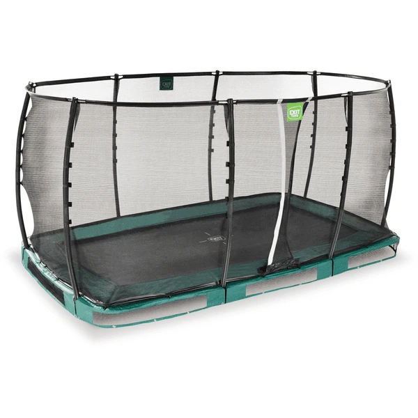 EXIT TOYS EXIT Allure Premium Vloertrampoline 244x427cm - Groen 4 EXIT TOYS EXIT Allure Premium Vloertrampoline 244x427cm - Groen - Afbeelding 2