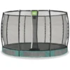 EXIT TOYS EXIT Allure Premium Vloertrampoline ø366cm - Groen -Buitenspeelgoed Winkel exit allure premium vloertrampoline o366cm groen a337262