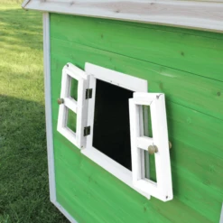 EXIT TOYS EXIT Fantasia 300 Houten Speelhuis - Groen -Buitenspeelgoed Winkel exit fantasia 300 houten speelhuis groen a248289 2