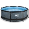 EXIT TOYS EXIT Frame Pool ø244x76cm - GrijsEXIT PeakPro ø10ft Zwart -Buitenspeelgoed Winkel exit frame pool o244x76cm grijsexit peakpro o10ft zwart a305861