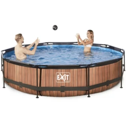 EXIT TOYS EXIT Frame Pool ø300x76cm (12v) - HoutlookEXIT Frame Pool ø360x76cm (12v) - Houtlook -Buitenspeelgoed Winkel exit frame pool o300x76cm 12v houtlookexit frame pool o360x76cm 12v houtlook a305879 3