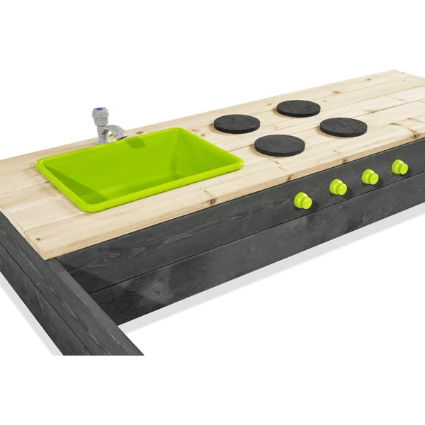 EXIT TOYS EXIT Houten Zandbak Aksent, 200 X 140 Cm 4 EXIT TOYS EXIT Houten Zandbak Aksent, 200 X 140 Cm - Afbeelding 2