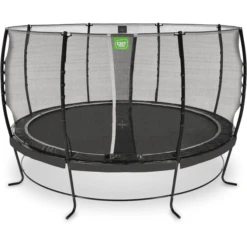EXIT TOYS EXIT Lotus Class Ic Trampoline ø427cm - Zwart -Buitenspeelgoed Winkel exit lotus class ic trampoline o427cm zwart a337579 1