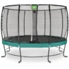 EXIT TOYS EXIT Lotus Premium Trampoline ø366cm - Groen -Buitenspeelgoed Winkel exit lotus premium trampoline o366cm groen a337577