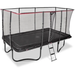 EXIT TOYS EXIT PeakPro Trampoline 244 X 427 Cm - Zwart -Buitenspeelgoed Winkel exit peakpro trampoline 244 x 427 cm zwart a305810 2