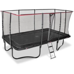 EXIT TOYS EXIT PeakPro Trampoline 275x458cm - Zwart -Buitenspeelgoed Winkel exit peakpro trampoline 275x458cm zwart a305811 2