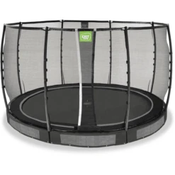 EXIT TOYS EXIT Silhouette Grondtrampoline ø366 Cm Met Veiligheidsnet - Groen 8 EXIT TOYS EXIT Silhouette Grondtrampoline ø366 Cm Met Veiligheidsnet - Groen -Buitenspeelgoed Winkel exit silhouette grondtrampoline o366 cm met veiligheidsnet groen a337259 1