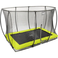 EXIT TOYS EXIT Silhouette Inground Trampoline 244x366cm Met Veiligheidsnet - Groen 9 EXIT TOYS EXIT Silhouette Inground Trampoline 244x366cm Met Veiligheidsnet - Groen -Buitenspeelgoed Winkel exit silhouette inground trampoline 244x366cm met veiligheidsnet groen a251730 2