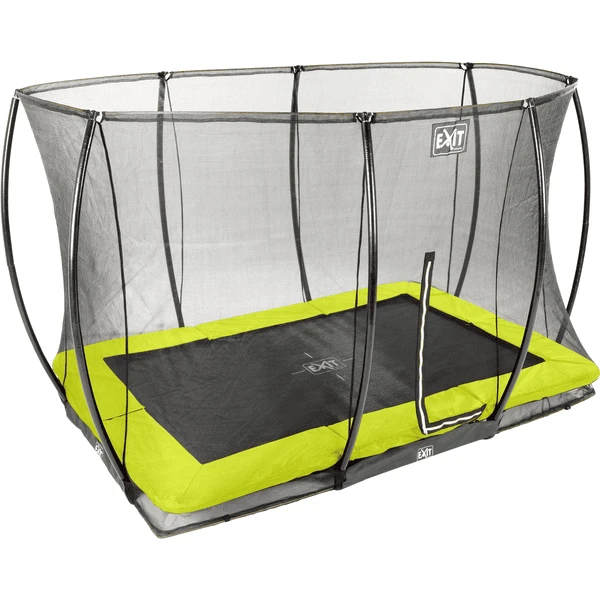 EXIT TOYS EXIT Silhouette Inground Trampoline 244x366cm Met Veiligheidsnet - Groen 5 EXIT TOYS EXIT Silhouette Inground Trampoline 244x366cm Met Veiligheidsnet - Groen - Afbeelding 3