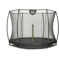 EXIT TOYS EXIT Silhouette Inground Trampoline ø244cm Met Veiligheidsnet - Zwart