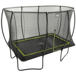 EXIT TOYS EXIT Silhouette Trampoline 244x366cm - Zwart -Buitenspeelgoed Winkel exit silhouette trampoline 244x366cm zwart a251458 1
