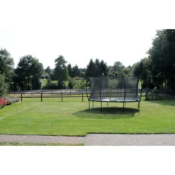 EXIT TOYS EXIT Silhouette Trampoline ø366cm - Groen -Buitenspeelgoed Winkel exit silhouette trampoline o366cm groen a251497 3