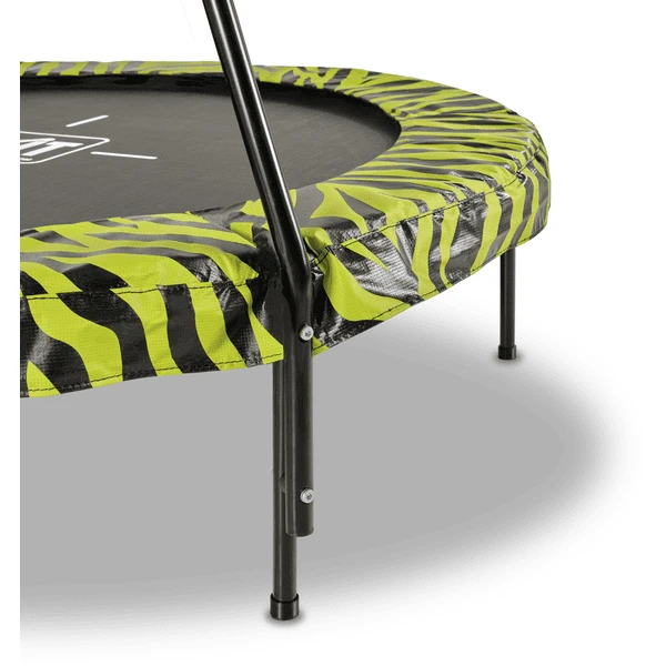 EXIT TOYS EXIT Tiggy Junior Trampoline Met Greepstang ø140 Cm, Zwart/groen 5 EXIT TOYS EXIT Tiggy Junior Trampoline Met Greepstang ø140 Cm, Zwart/groen - Afbeelding 3