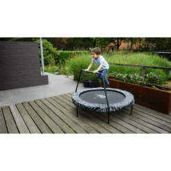 EXIT TOYS EXIT Tiggy Junior Trampoline Met Handvat ø140 Cm, Zwart/grijs 11 EXIT TOYS EXIT Tiggy Junior Trampoline Met Handvat ø140 Cm, Zwart/grijs -Buitenspeelgoed Winkel exit tiggy junior trampoline met handvat o140 cm zwart grijs a294554 4