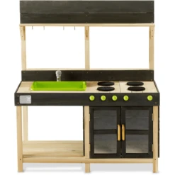 EXIT TOYS EXIT Yummy 300 Houten Buitenkeuken - Naturel -Buitenspeelgoed Winkel exit yummy 300 houten buitenkeuken naturel a265527 4