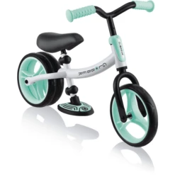GLOBBER Go Bike Duo Wit Mint -Buitenspeelgoed Winkel globber go bike duo wit mint a402319 4