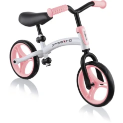 GLOBBER Go Bike Duo Wit Pastel Roze