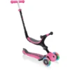 GLOBBER GO-UP FOLDABLE PLUS LIGHT S Roze - Met Verlichte Wielen -Buitenspeelgoed Winkel globber go up foldable plus light s roze met verlichte wielen a315699