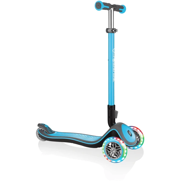 GLOBBER Scoot Er ELITE Deluxe Verlichte Wielen, Hemelsblauw 3 GLOBBER Scoot Er ELITE Deluxe Verlichte Wielen, Hemelsblauw