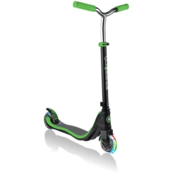 GLOBBER Scoot Er FLOW 125 LIGHT S Lime Groen, Met Verlichte Wielen -Buitenspeelgoed Winkel globber scoot er flow 125 light s lime groen met verlichte wielen a303819 1