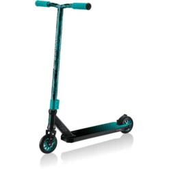 GLOBBER STUNT SCOOT ER GS 720 Zwart-turquoise -Buitenspeelgoed Winkel globber stunt scoot er gs 720 zwart turquoise a353443 2