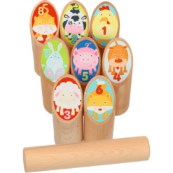 Goki KUBB Spel Voor Beginners Incl. Katoenen Zak -Buitenspeelgoed Winkel goki kubb spel voor beginners incl katoenen zak a352142 2