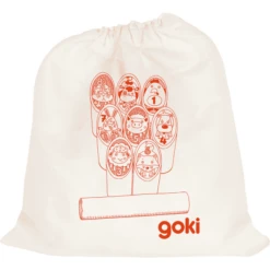 Goki KUBB Spel Voor Beginners Incl. Katoenen Zak -Buitenspeelgoed Winkel goki kubb spel voor beginners incl katoenen zak a352142 3