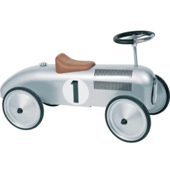 Goki Loopauto Zilver -Buitenspeelgoed Winkel goki loopauto zilver a263837 1