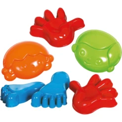 GOWI Zandvorm Fritz - Set 6 In Een Net -Buitenspeelgoed Winkel gowi zandvorm fritz set 6 in een net a068868 1